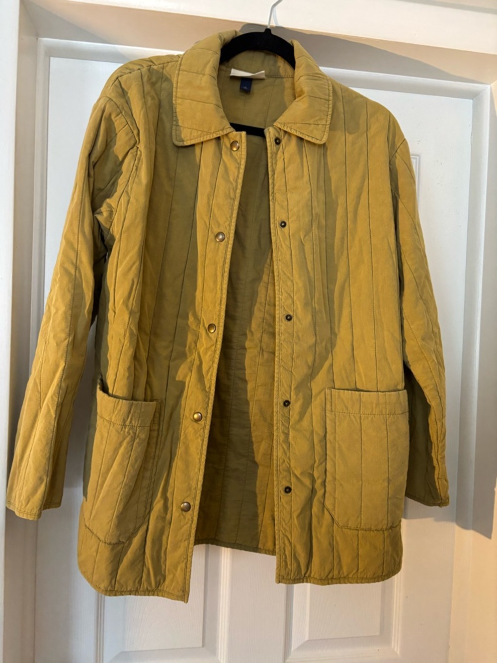 Universal Thread Olive Green Quilted Shirt Jacket